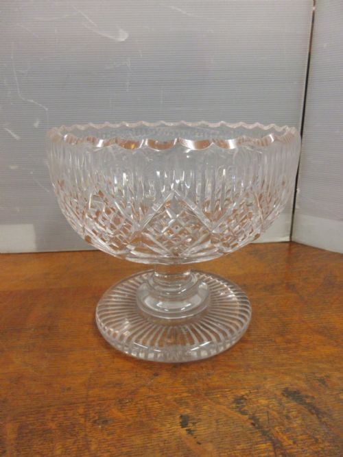 Quality Cut Glass Bowl
