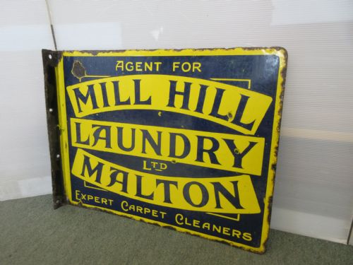 Enamel Sign