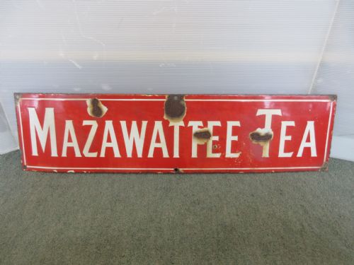 Enamel Sign