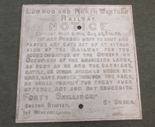 Railway Sign