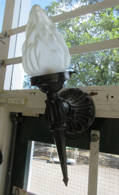 Iron Bracket & Shade
