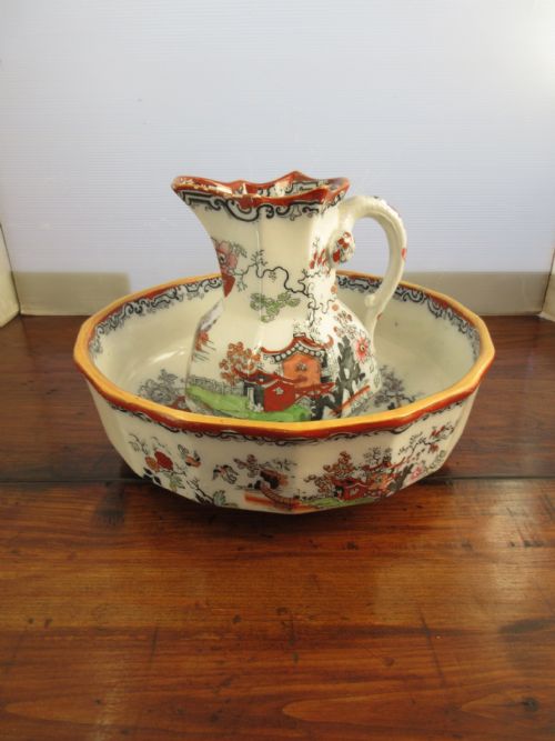 Mason's Mini Jug & Bowl