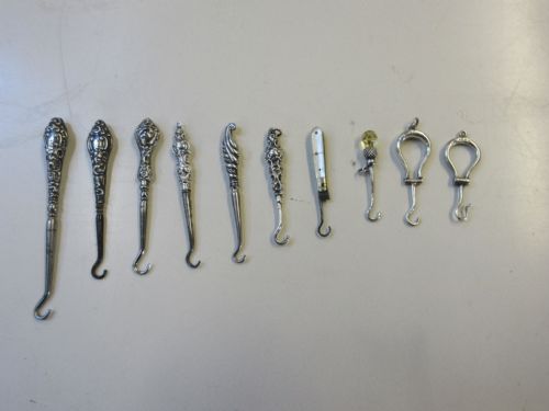 10 Minature Glove Hooks