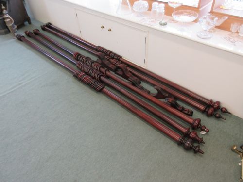 5 X 9' Curtain Poles