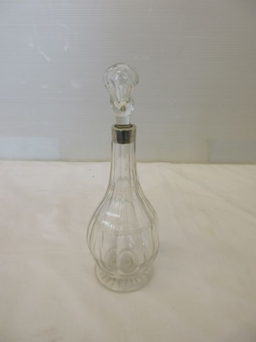 Silver Cuff Oil/vinegar Bottle