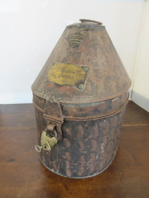 Regimental Hat Box