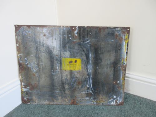 HOLDFAST BOOTS PICTORAL ENAMEL ADVERTISING SIGN - ADDITIONAL PHOTO 5