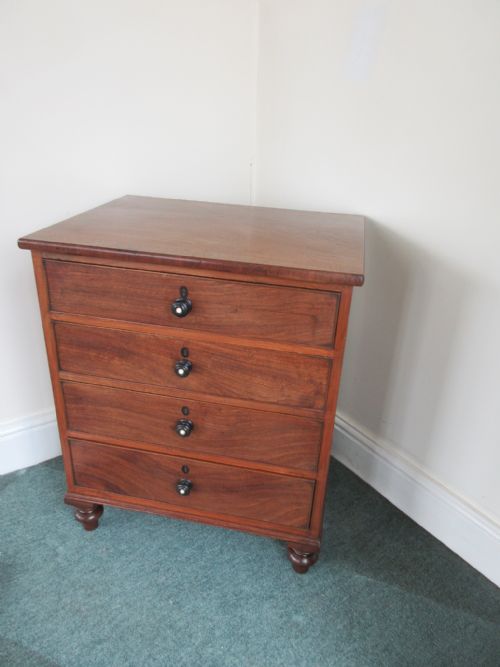 Regency Small Mahogany Chest of Drawers
