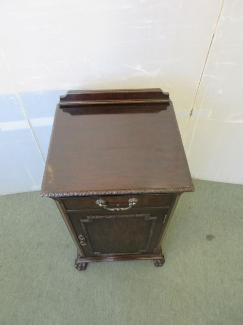 MAHOGANY BEDSIDE - ADDITIONAL PHOTO 1
