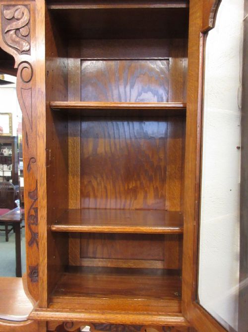 NICE QUALITY GOLDEN OAK SIDEBOARD - ADDITIONAL PHOTO 7
