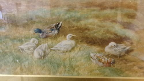 FREDERICK SEPTIMUS LEWIS WATERCOLOUR 1923 4 IN ORIGINAL FRAME - ADDITIONAL PHOTO 6