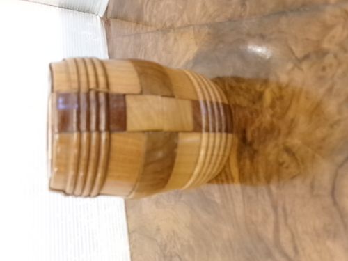 VICTORIAN WOODEN BARREL SHAPED PUZZLE - ADDITIONAL PHOTO 2