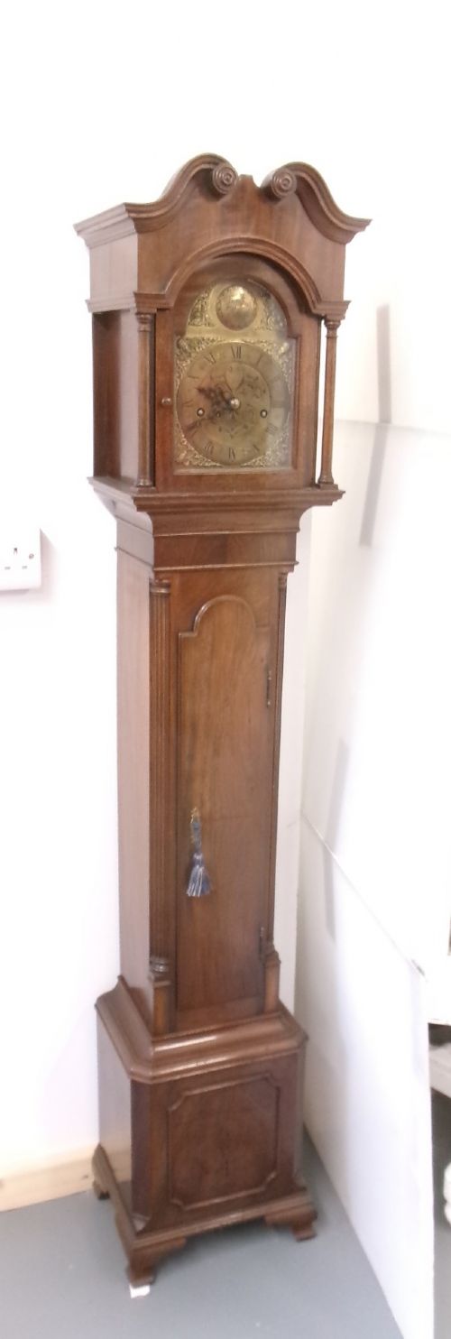 MAHOGANY VICTORIAN GRANDDAUGHTER CLOCK - ADDITIONAL PHOTO 8