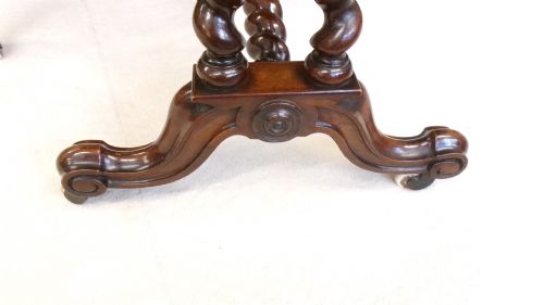 VICTORIAN WALNUT SUTHERLAND TABLE - ADDITIONAL PHOTO 3
