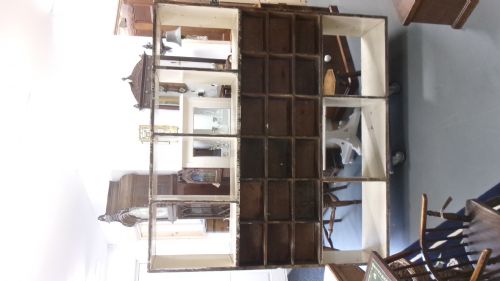 VICTORIAN CHEMIST SHOP FITTING BANK OF DRAWERS - ADDITIONAL PHOTO 4