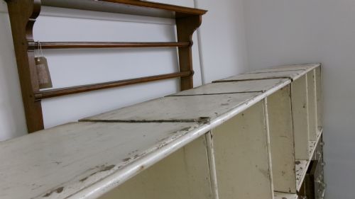 VICTORIAN CHEMIST SHOP FITTING BANK OF DRAWERS - ADDITIONAL PHOTO 10
