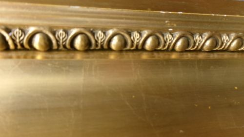 PAIR OF HEAVY QUALITY CARVED FRAMED PIER GLASS MIRRORS - ADDITIONAL PHOTO 4