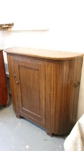 Antique Pine Original Scumble Huffer Cupboard