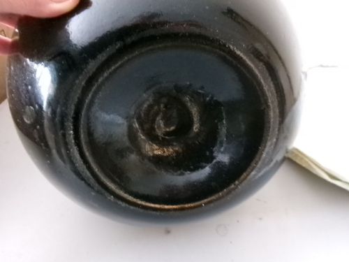 LARGE GREEN GEORGIAN APOTHECARY ONION BOTTLE - ADDITIONAL PHOTO 6
