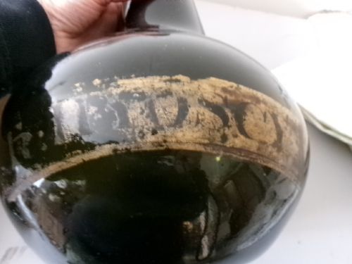 LARGE GREEN GEORGIAN APOTHECARY ONION BOTTLE - ADDITIONAL PHOTO 7