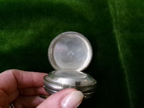 SILVER WARRANTED RAILWAY TIMEKEEPER POCKET WATCH CHESTER 1887 - ADDITIONAL PHOTO 7