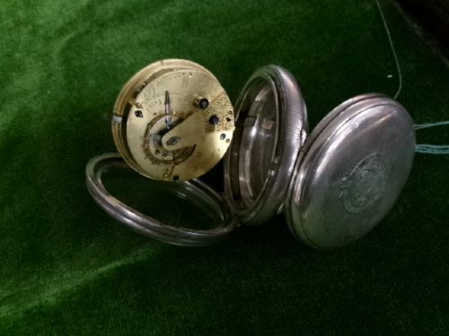SILVER WARRANTED RAILWAY TIMEKEEPER POCKET WATCH CHESTER 1887 - ADDITIONAL PHOTO 10