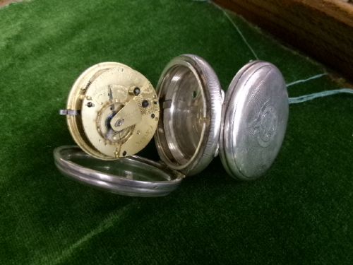 SILVER WARRANTED RAILWAY TIMEKEEPER POCKET WATCH CHESTER 1887 - ADDITIONAL PHOTO 13