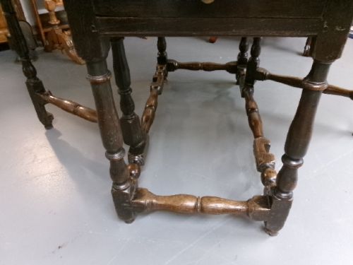 GEORGIAN OAK GATELEG TABLE CIRCA 1790 - ADDITIONAL PHOTO 2