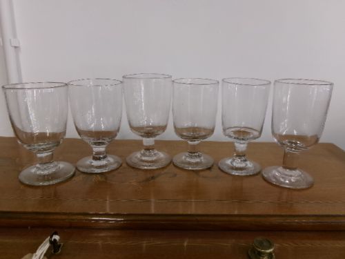 Six Period Georgian Rummers View II
