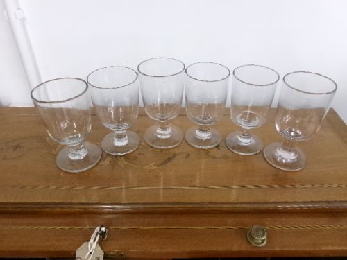Six Period Georgian Rummers View III