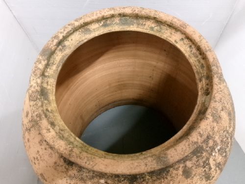 TERRACOTTA RHUBARB FORCER BY CURTIS RIPON POTTERY CIRCA 1920 - ADDITIONAL PHOTO 4
