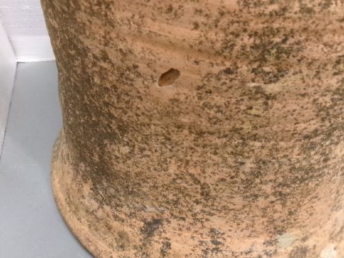 TERRACOTTA RHUBARB FORCER BY CURTIS RIPON POTTERY CIRCA 1920 - ADDITIONAL PHOTO 5