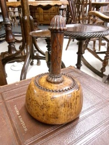 19th Century Treen Mason's Ceremonial Mallet