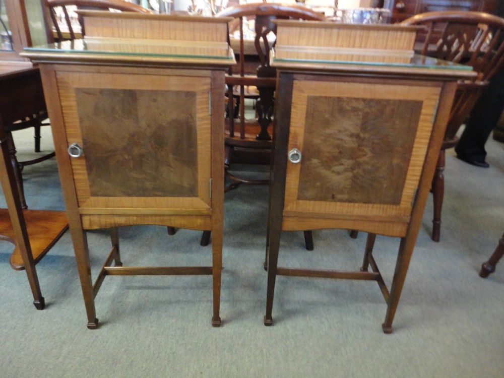 Pair Of Bedside Cupboards 