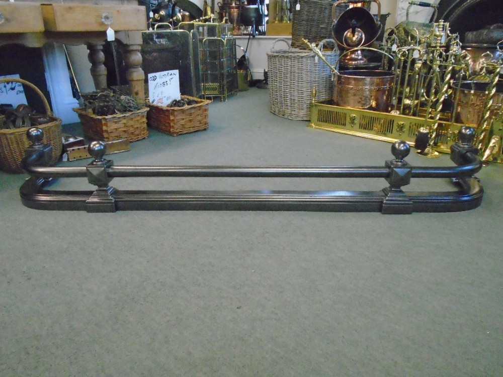 Superb Large Cast Iron Fender 