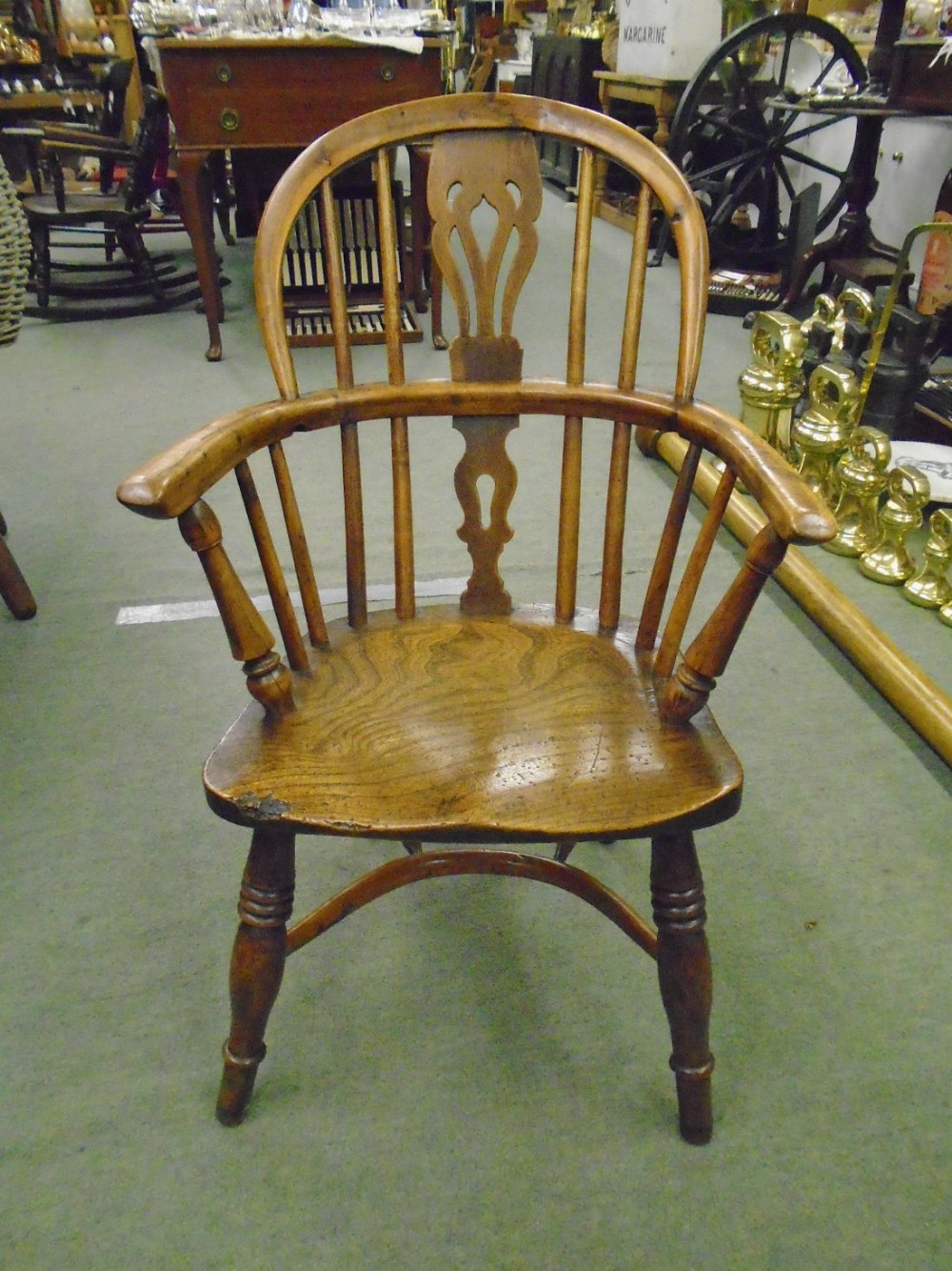 Super Childs Yew Wood Windsor Chair 