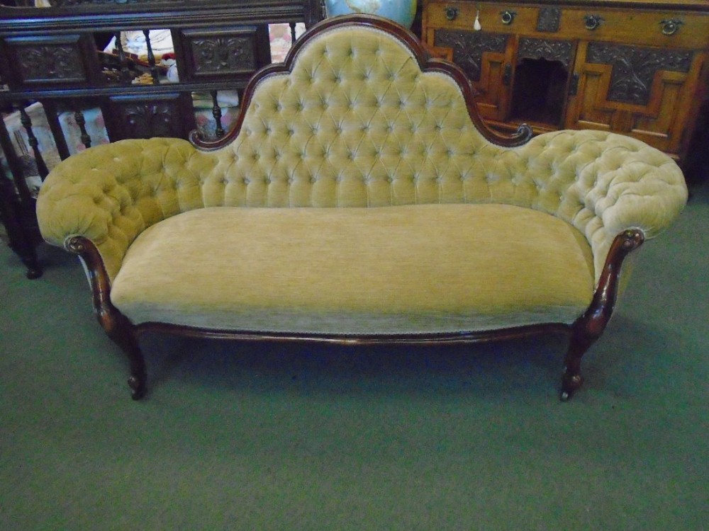 Victorian Mahogany Sofa
