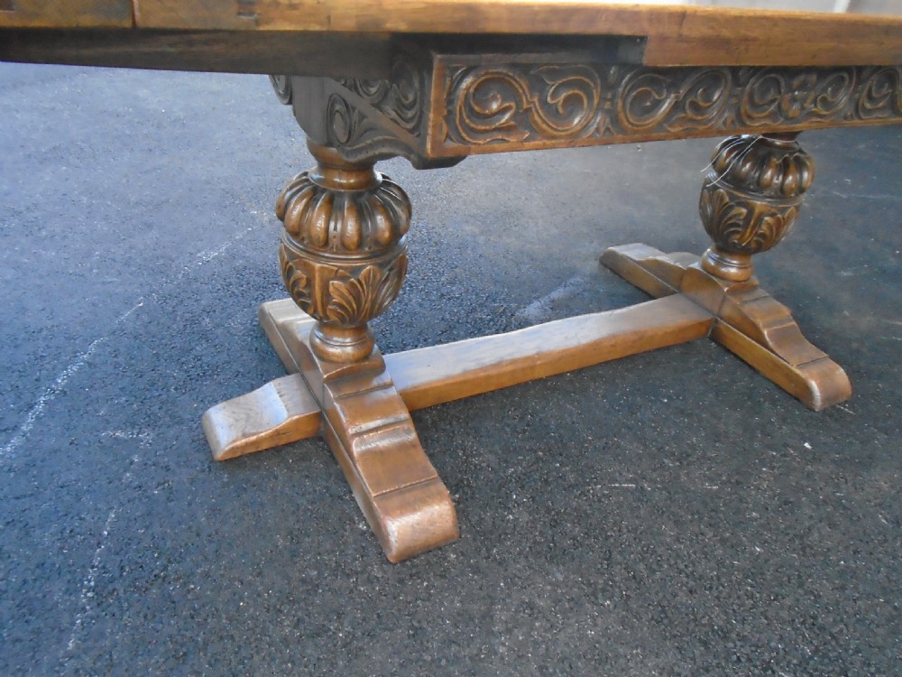 Quality Oak 8' Table  View VIII