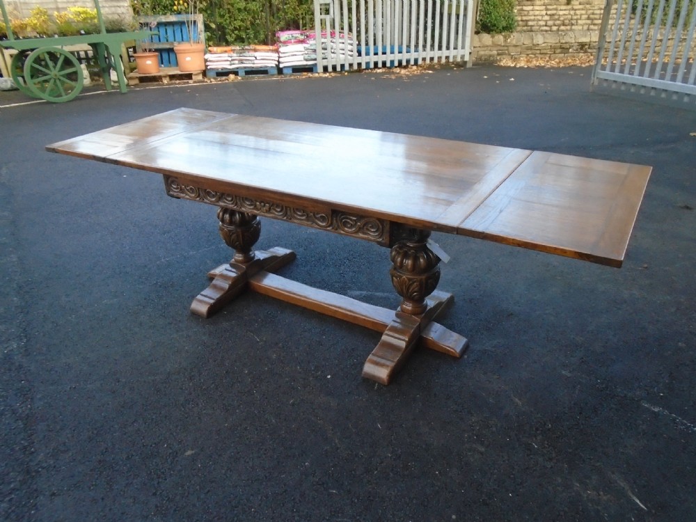 Quality Oak 8' Table  View IX