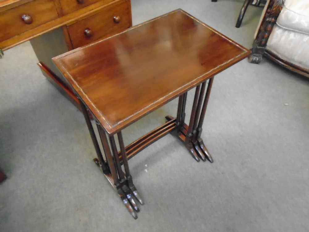 Gillow's  Nest Of Tables View XIII