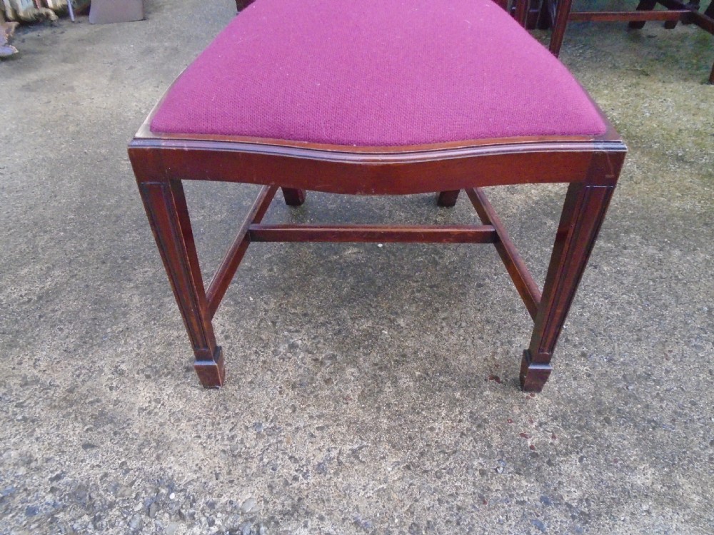Set Of 8 Mahogany  Chairs  View IX