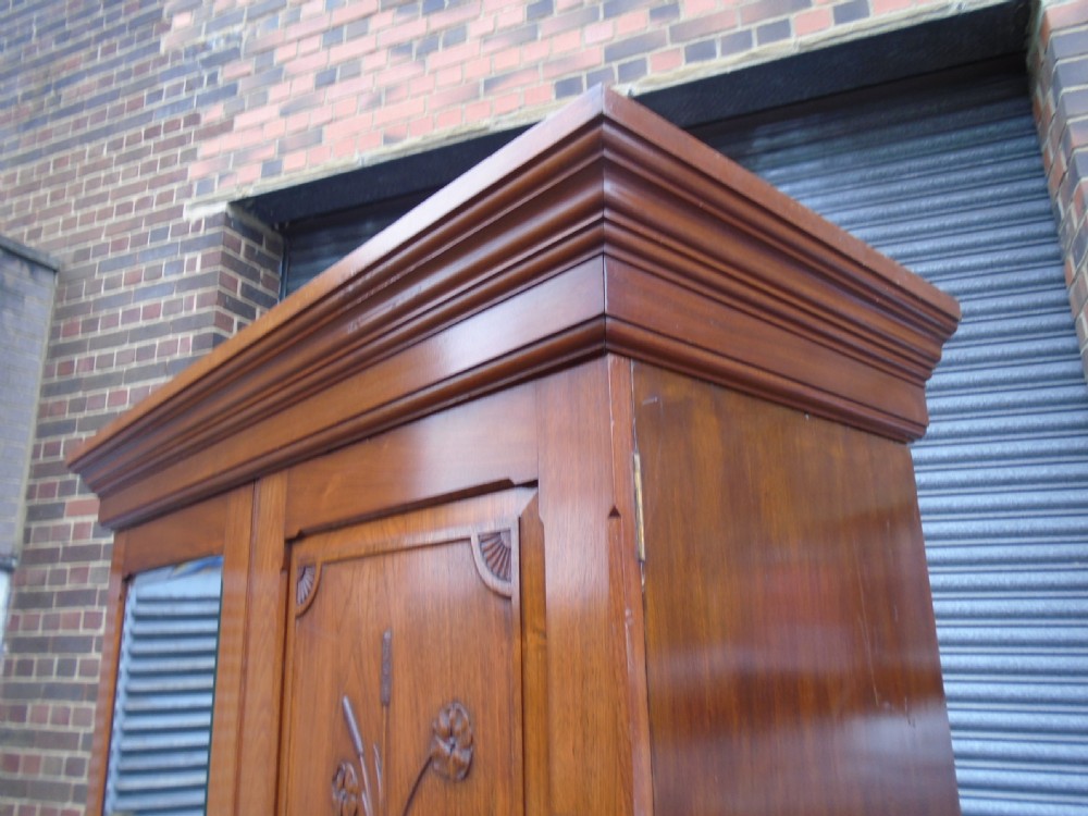 Mahogany Wardrobe View VII