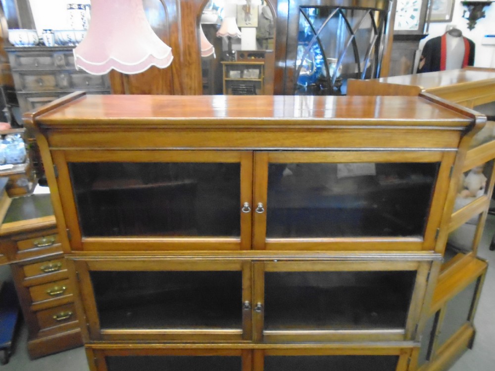 Pair Of Oxford Bookcases  View VI