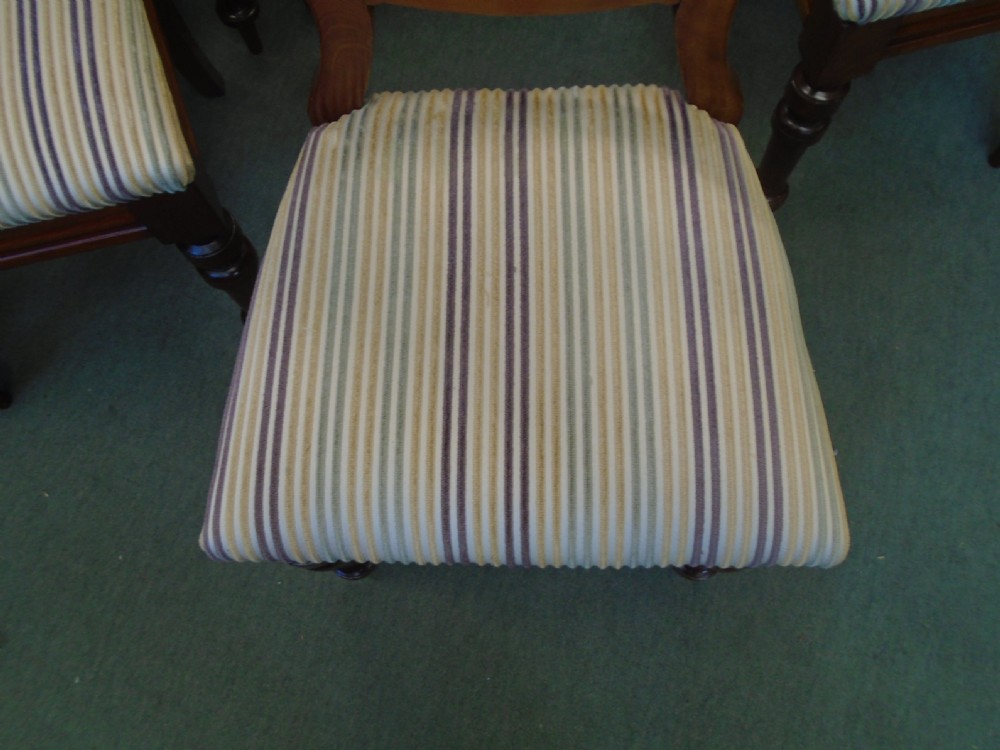 Set Of 10 Victorian Balloon Back Chairs View VI