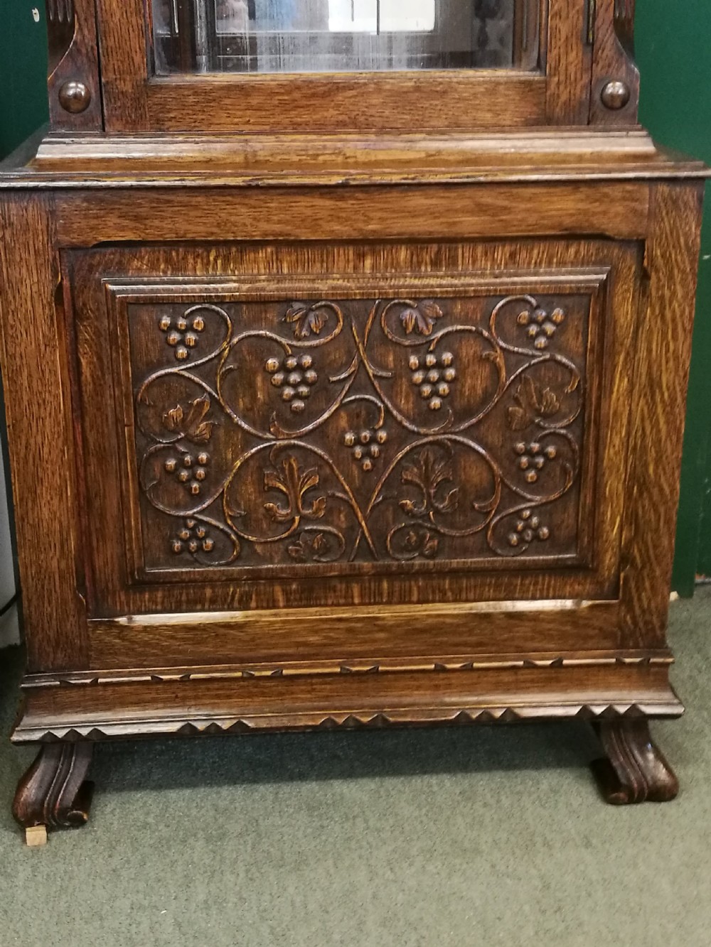 Superb Oak Longcase  Clock View IX