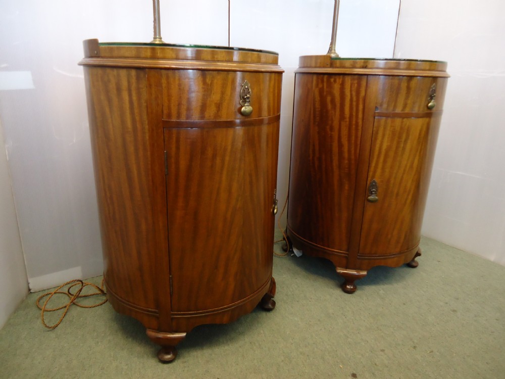 Pair Of Cylinder Lamp Tables View VII