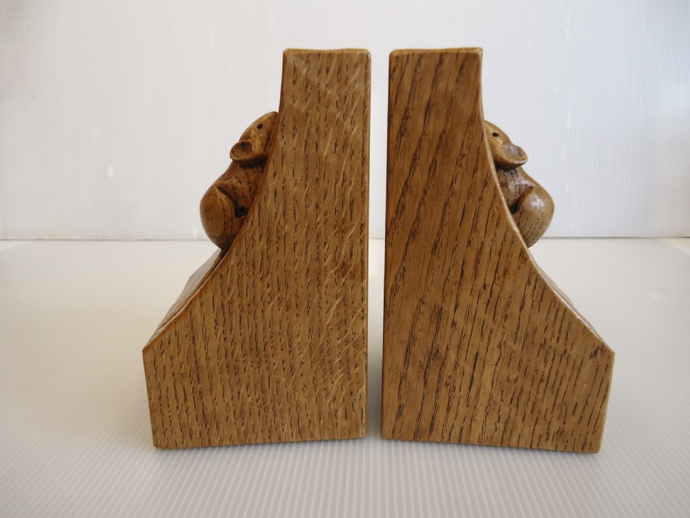 Robert ' Mouseman' Thompson  Bookends. View III