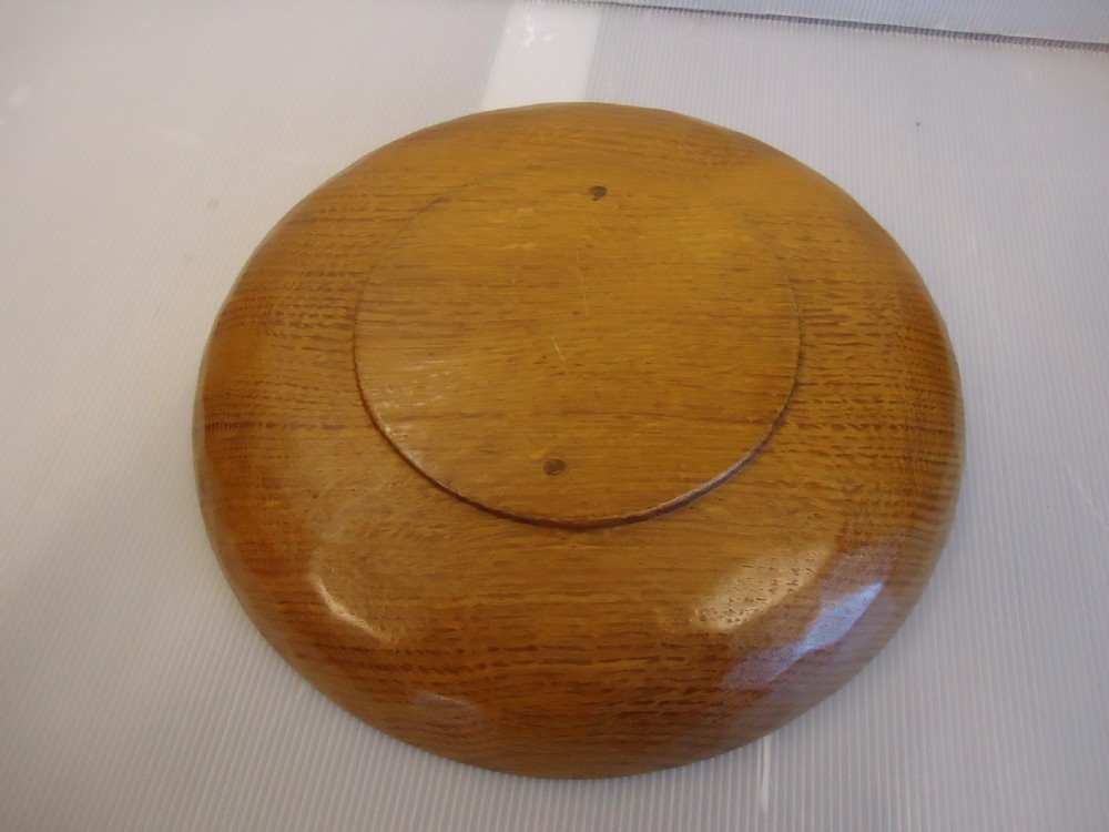 Vintage Robert ' Mouseman' Thompson Large Bowl View VI