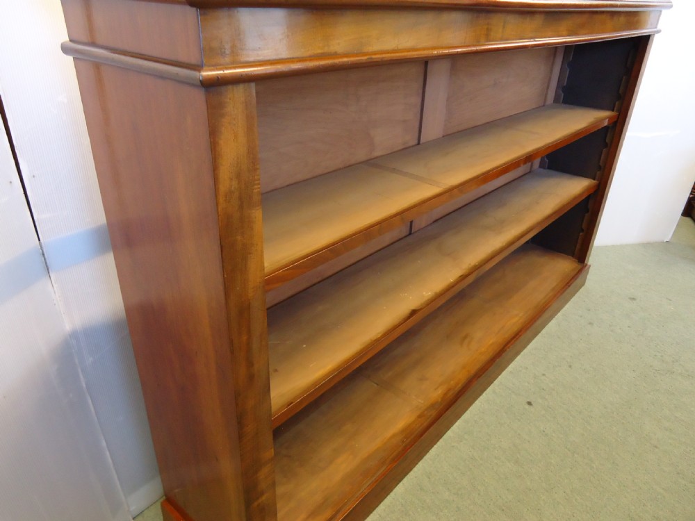 Mahogany Open Bookshelf  View VI