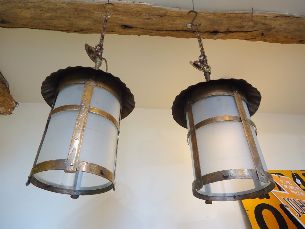 Pair Of Hall Lanterns View VIII